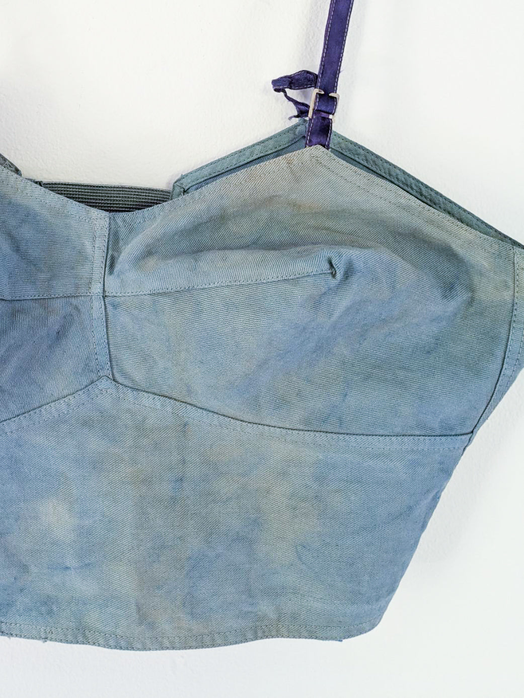 Cotton Twill Bra Top