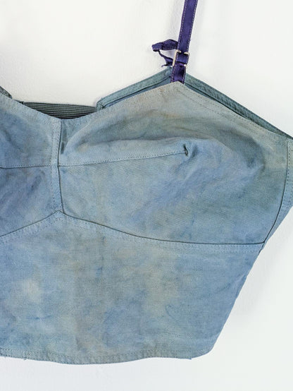 Cotton Twill Bra Top
