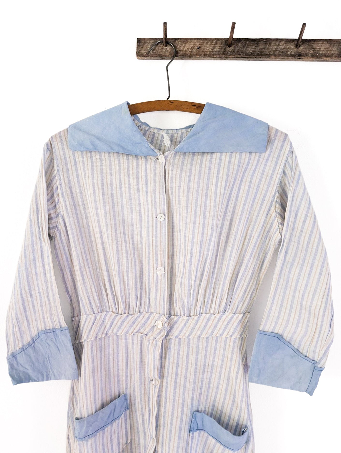 Cotton Striped Day Dress