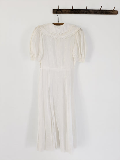 1930s Gauze Dress