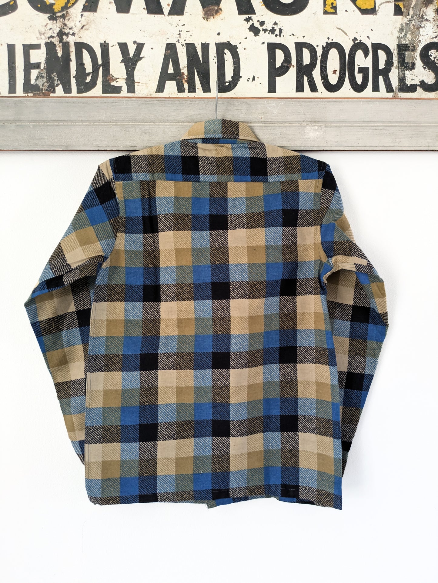 50s/60s Deadstock Plaid Flannel