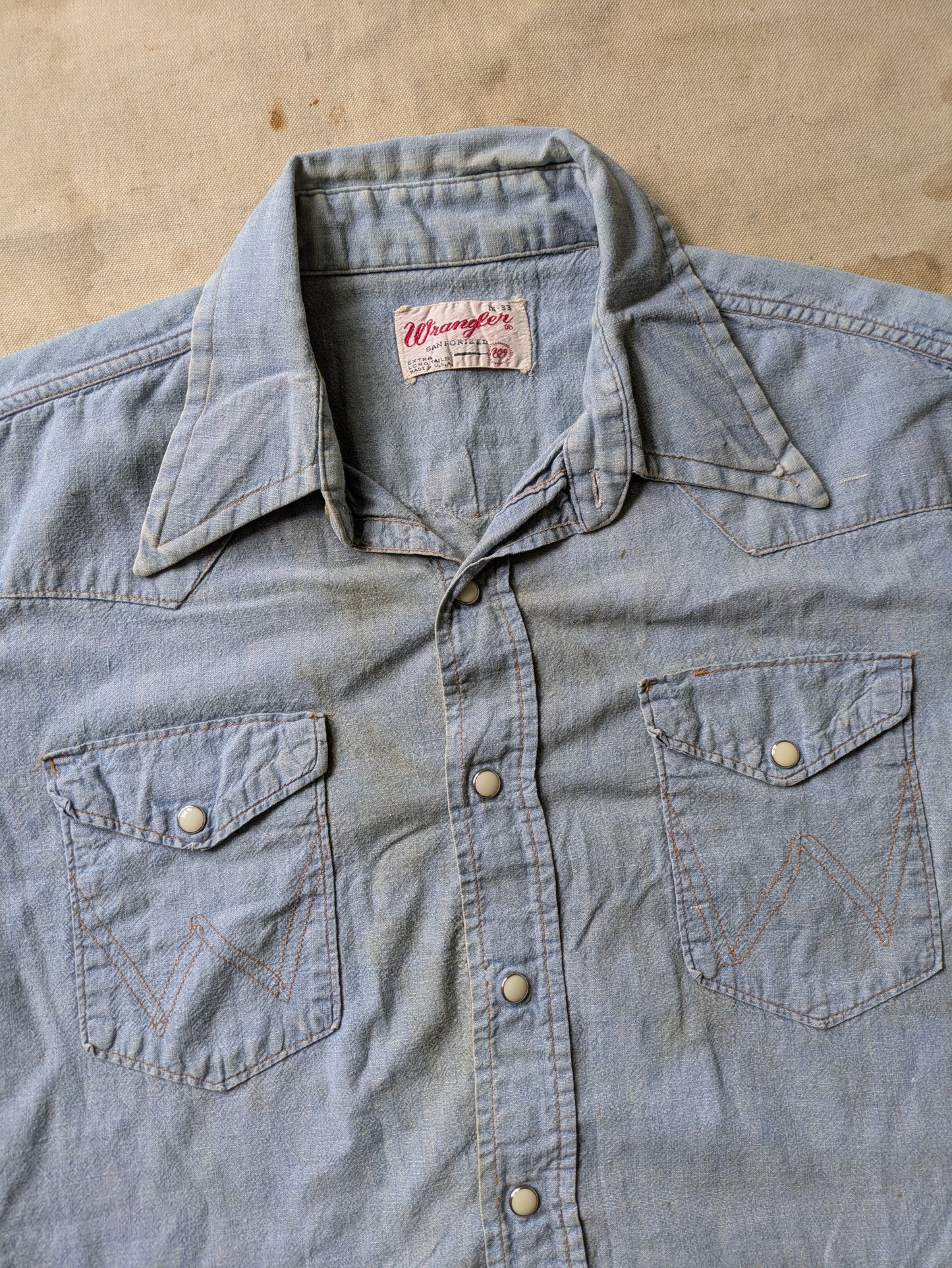 Wrangler Western Chambray