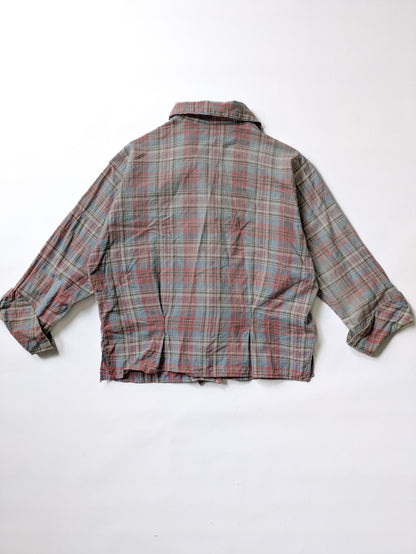 40s Womens Plaid Shirt