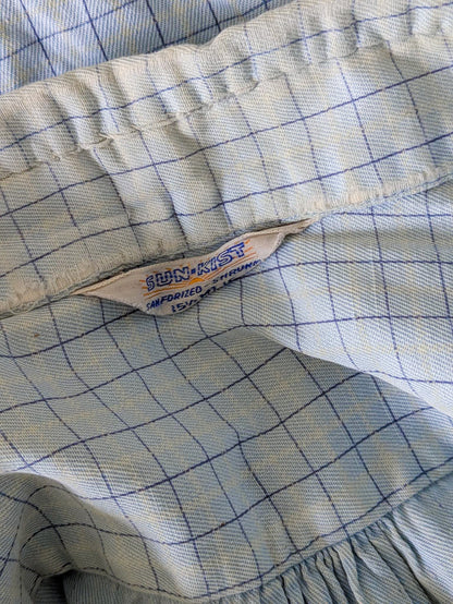 Windowpane Cotton Shirt