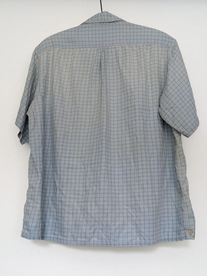 Windowpane Cotton Shirt