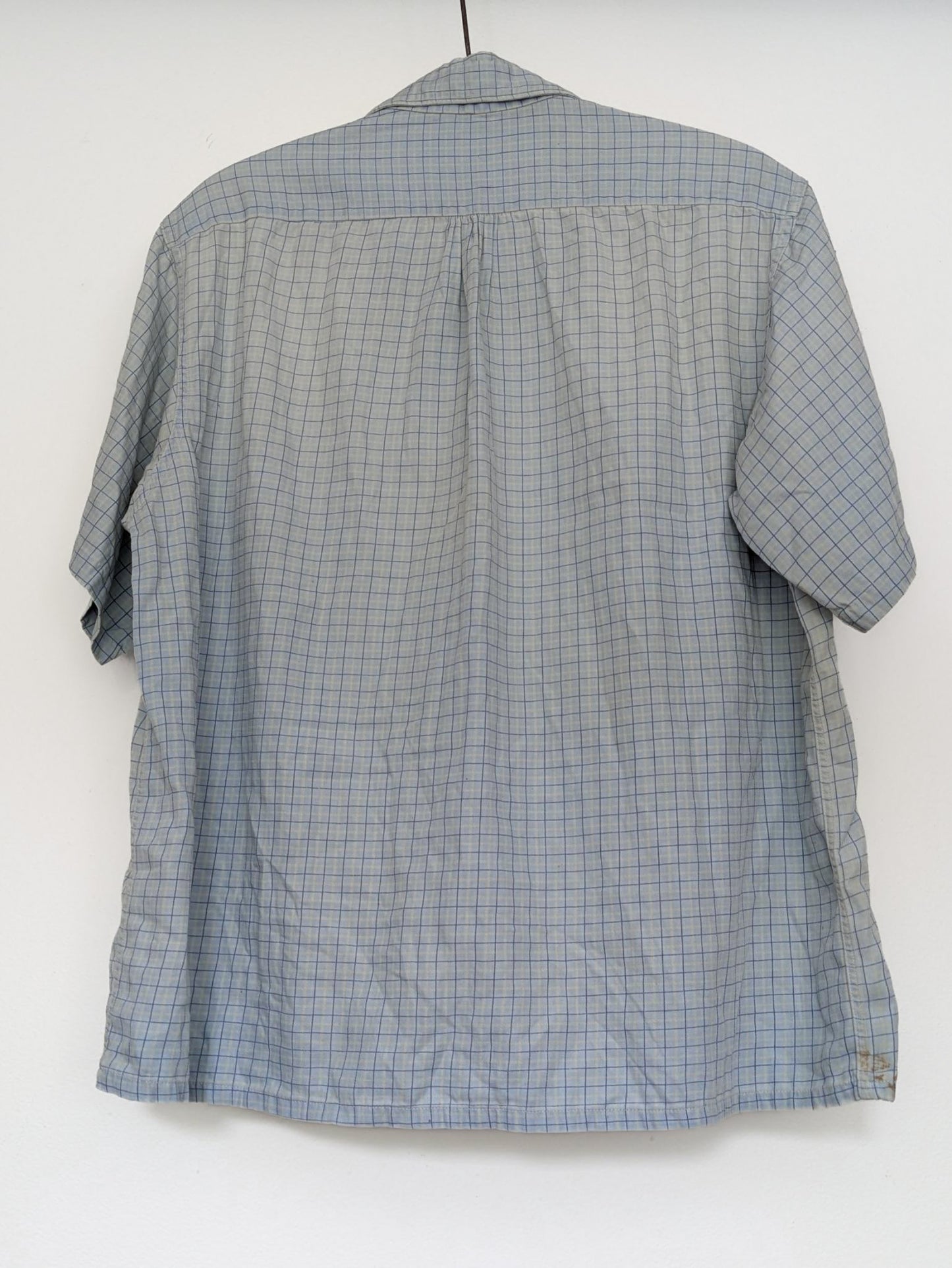 Windowpane Cotton Shirt