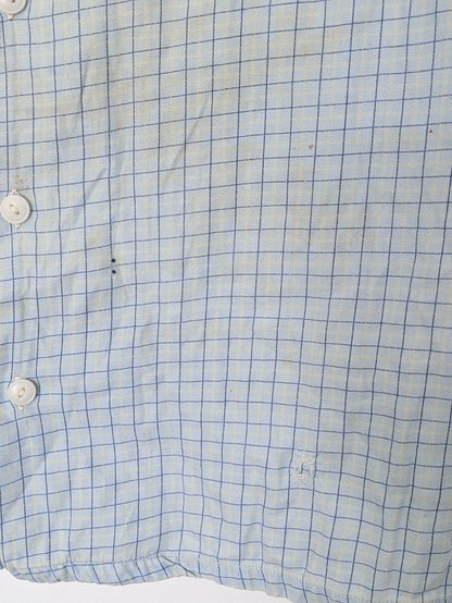Windowpane Cotton Shirt