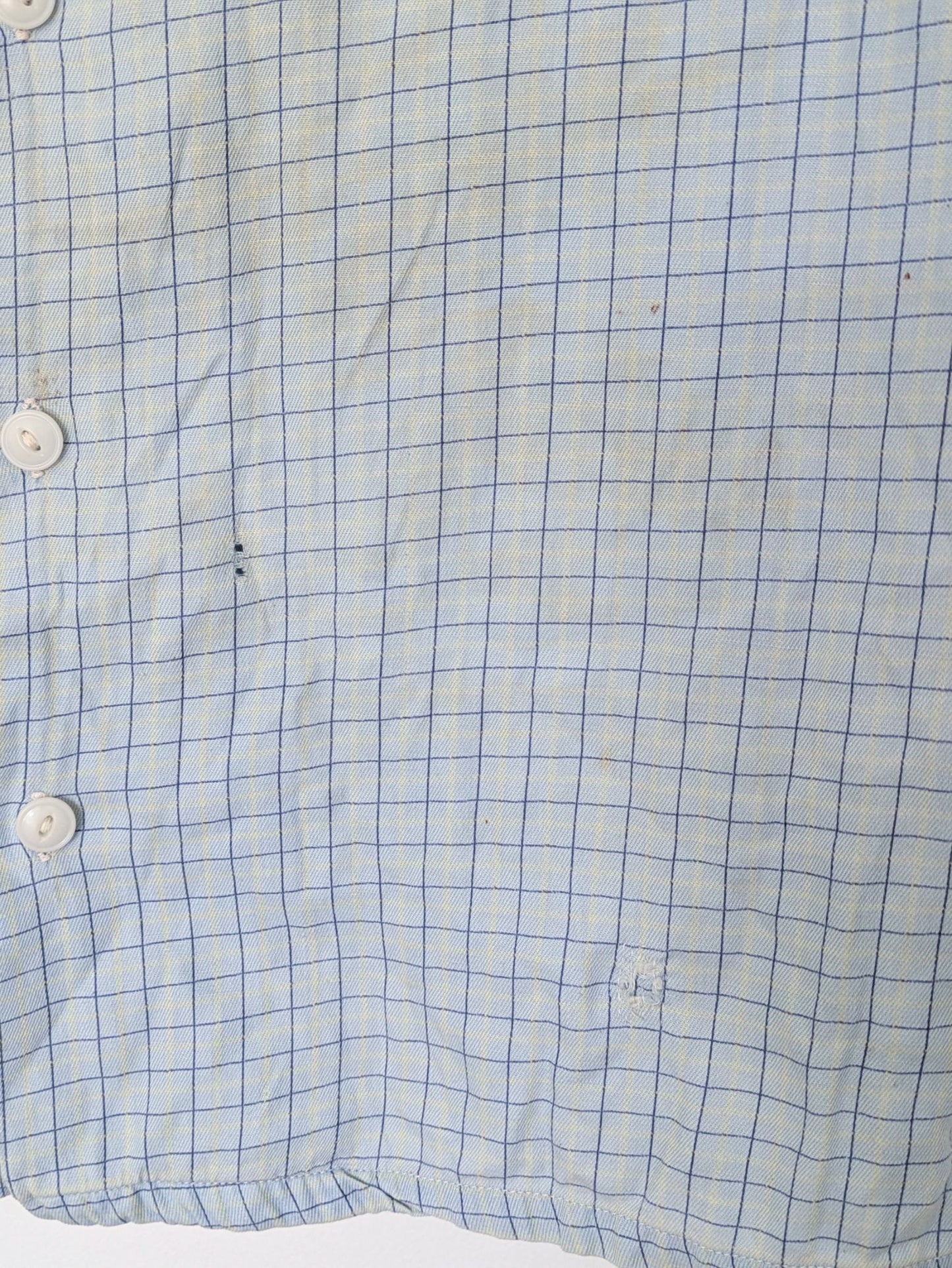 Windowpane Cotton Shirt