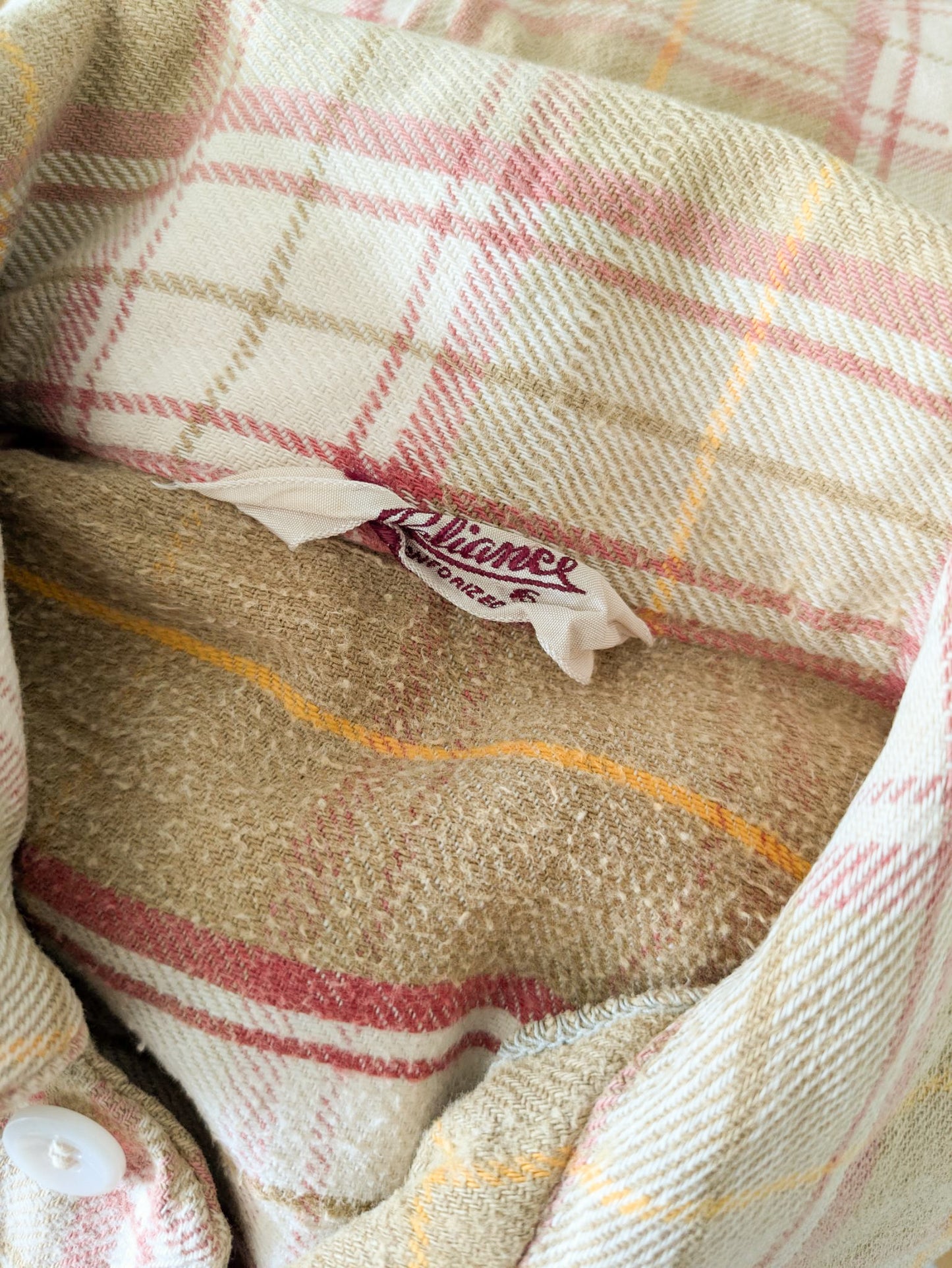 "Reliance" Brand Woven Cotton Flannel