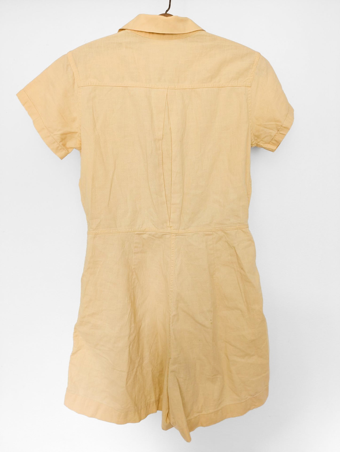 30s/40s Yellow Romper