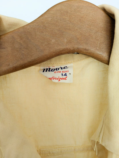 30s/40s Yellow Romper