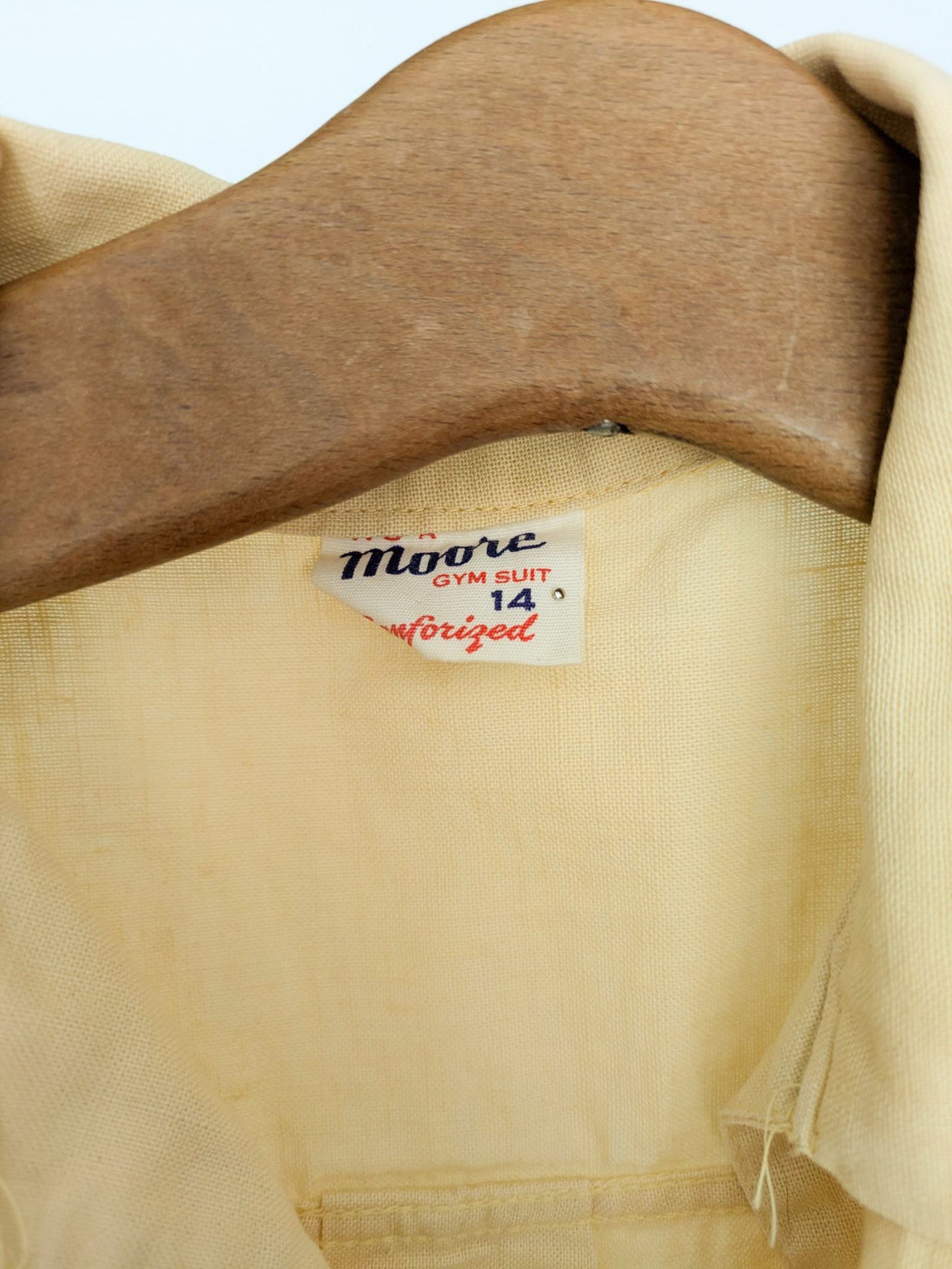 30s/40s Yellow Romper