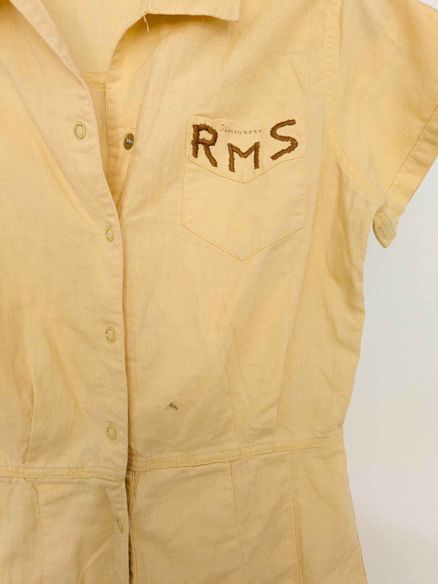 Pale Yellow Romper
