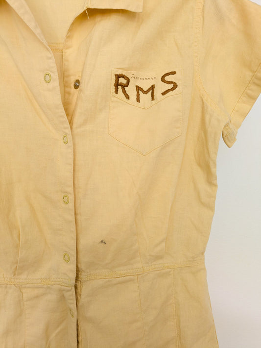 Pale Yellow Romper