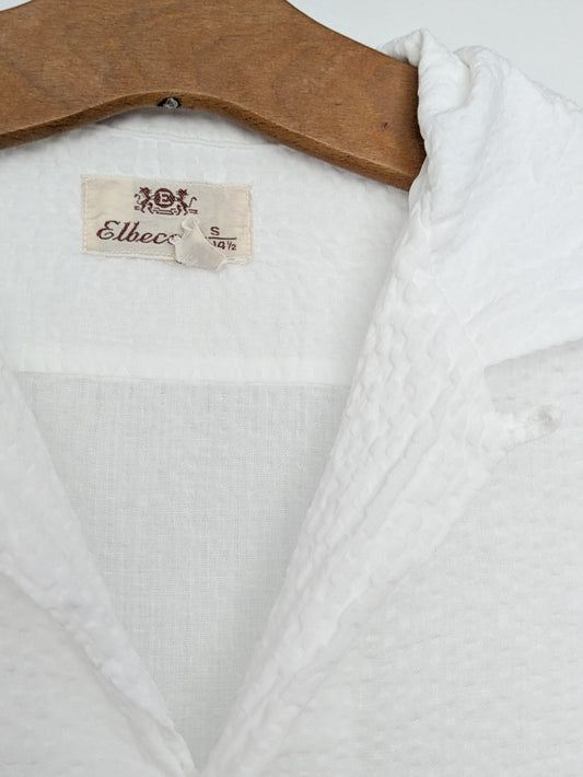 Seersucker Loop Collar