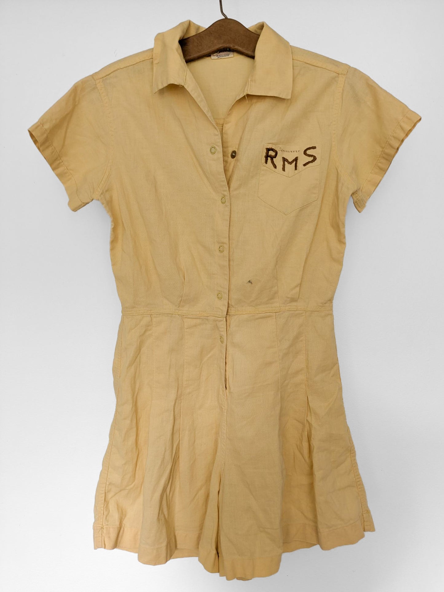 Pale Yellow Romper