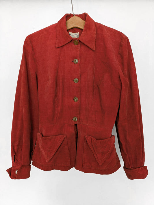 40s Red Cord Jacket