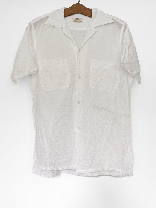 Seersucker Loop Collar