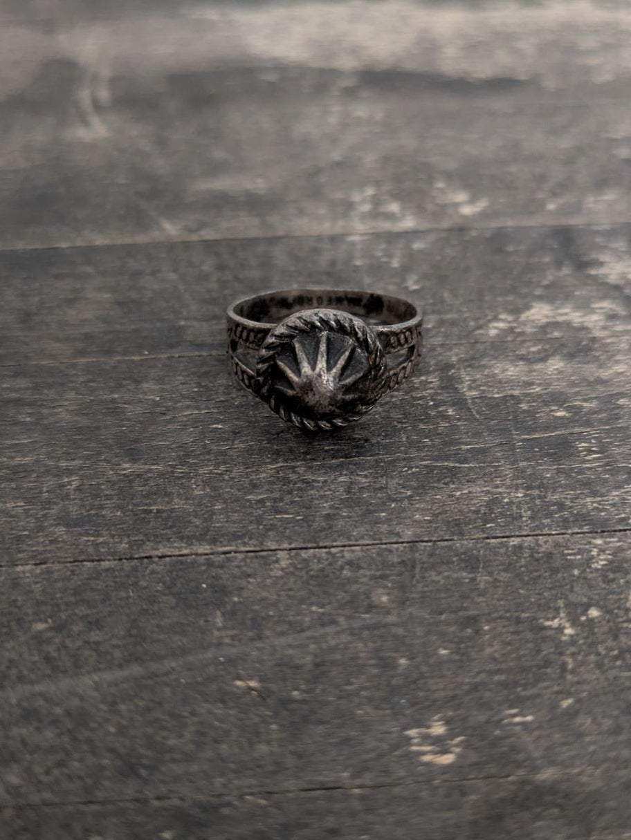 Sterling Trading Post Ring
