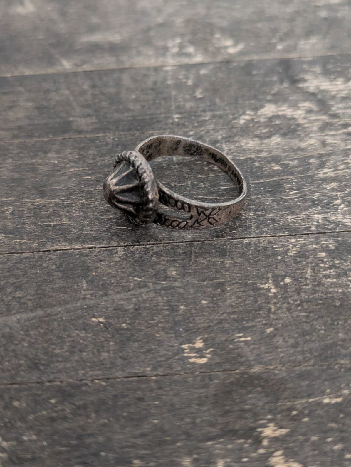 Sterling Trading Post Ring