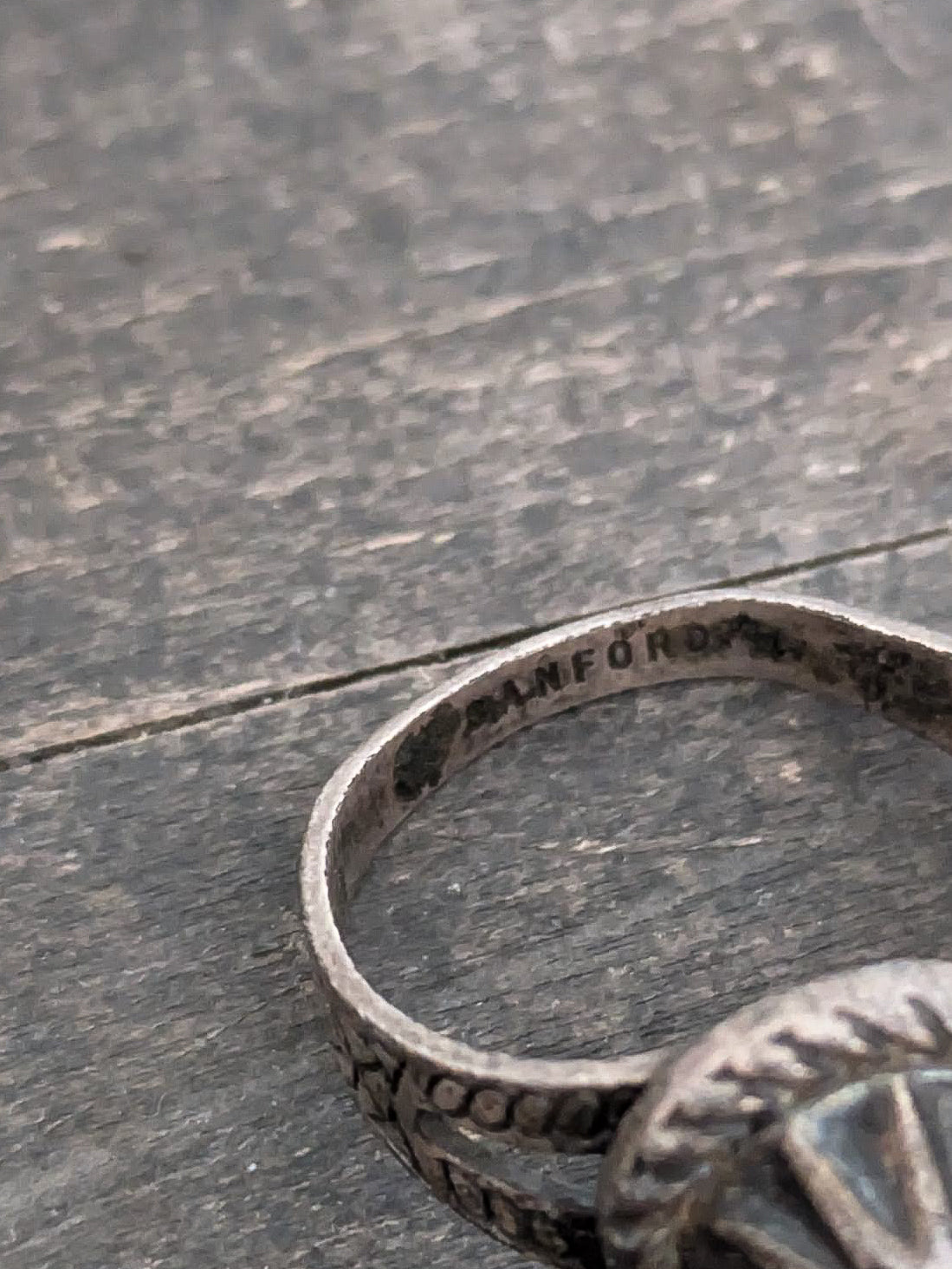 Sterling Trading Post Ring