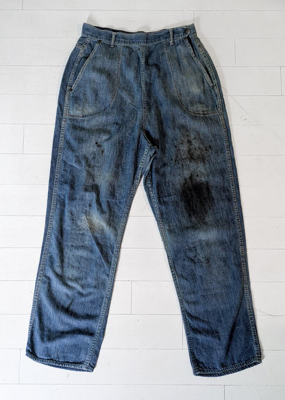 Paint Splattered Side Zips