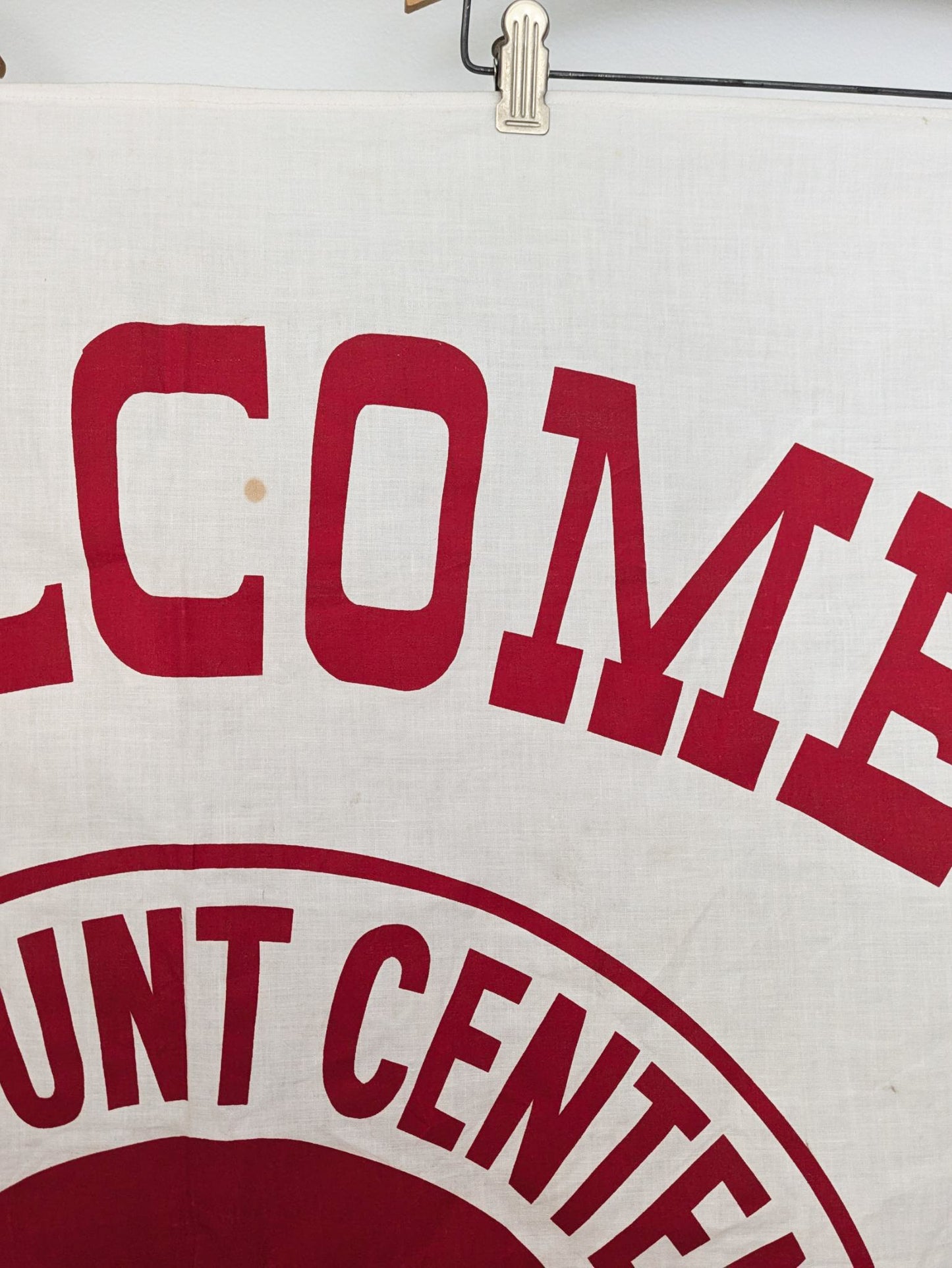 1967 Scouts Welcome Flag