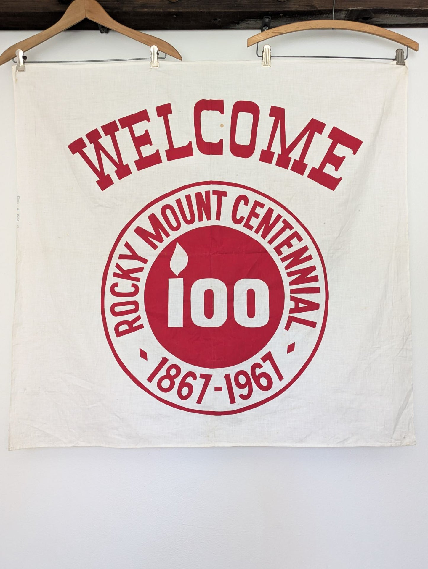 1967 Scouts Welcome Flag