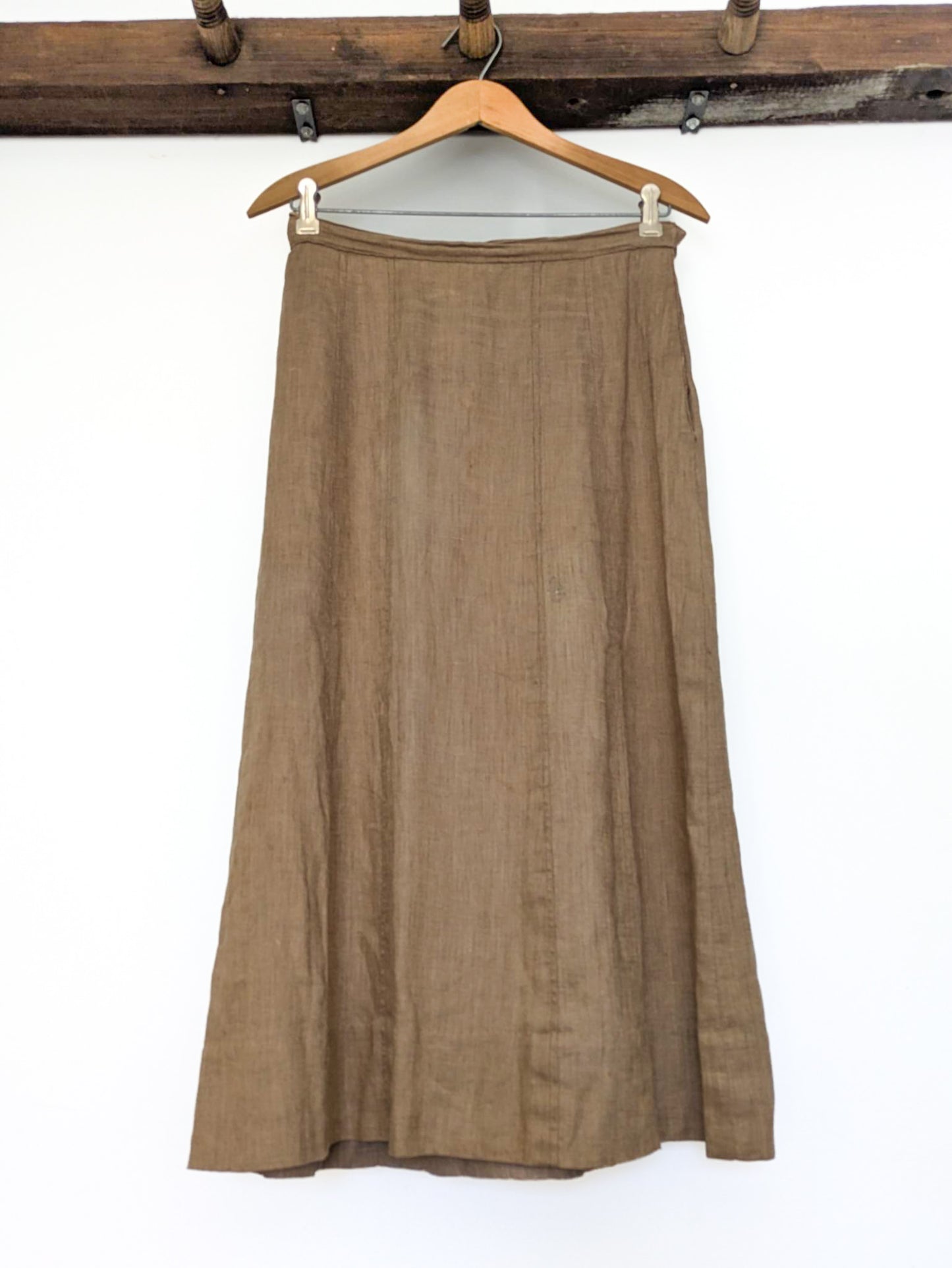 Edwardian Linen Skirt