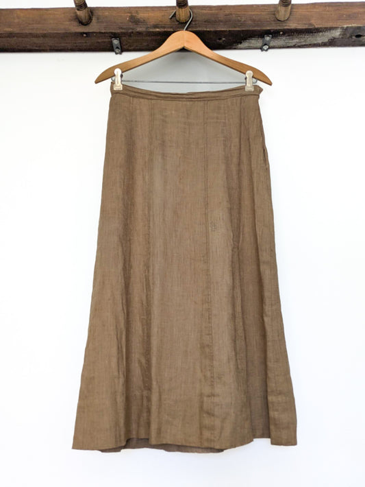 Edwardian Linen Skirt