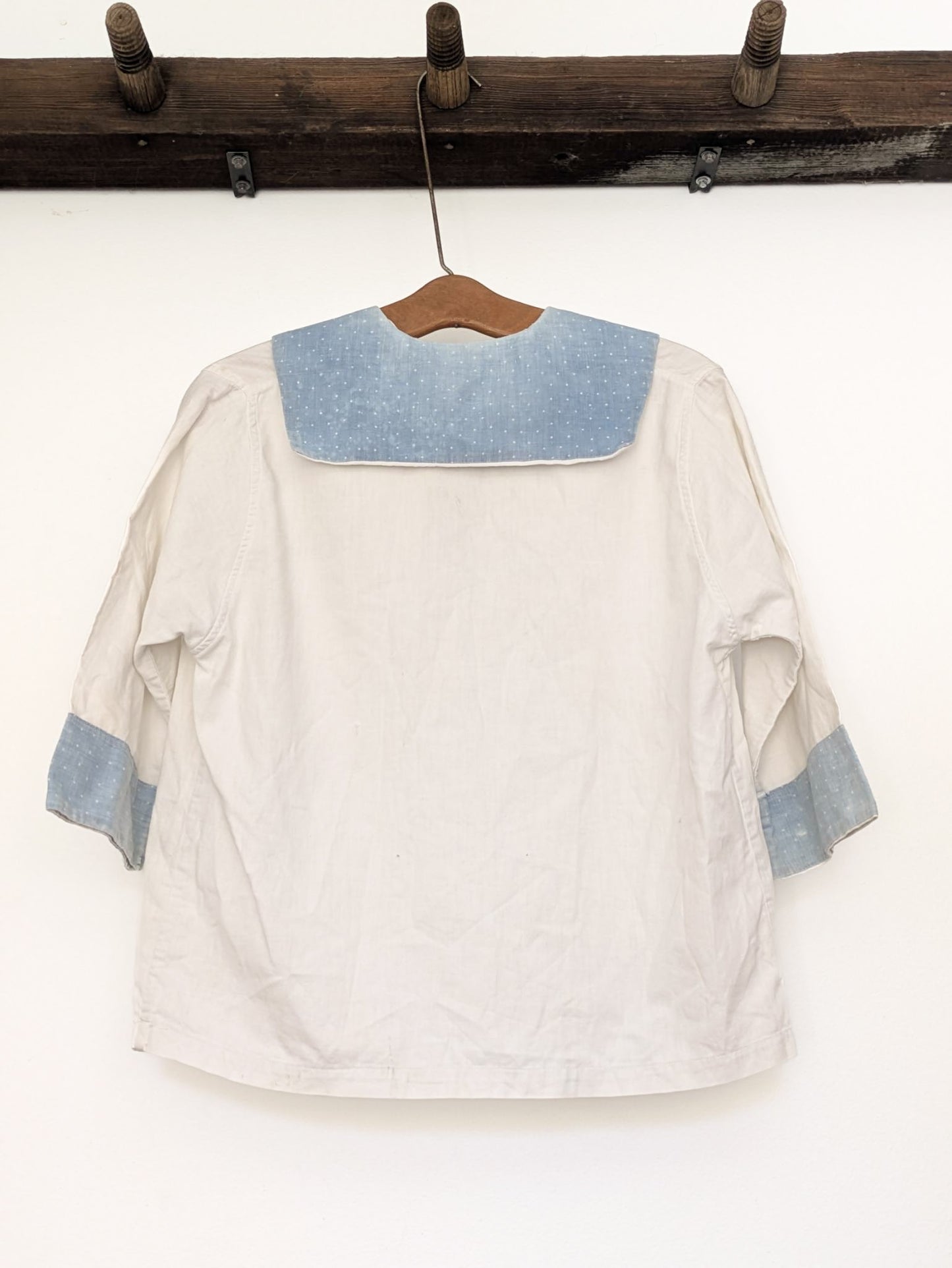 1920s Cotton & Calico Middy Blouse