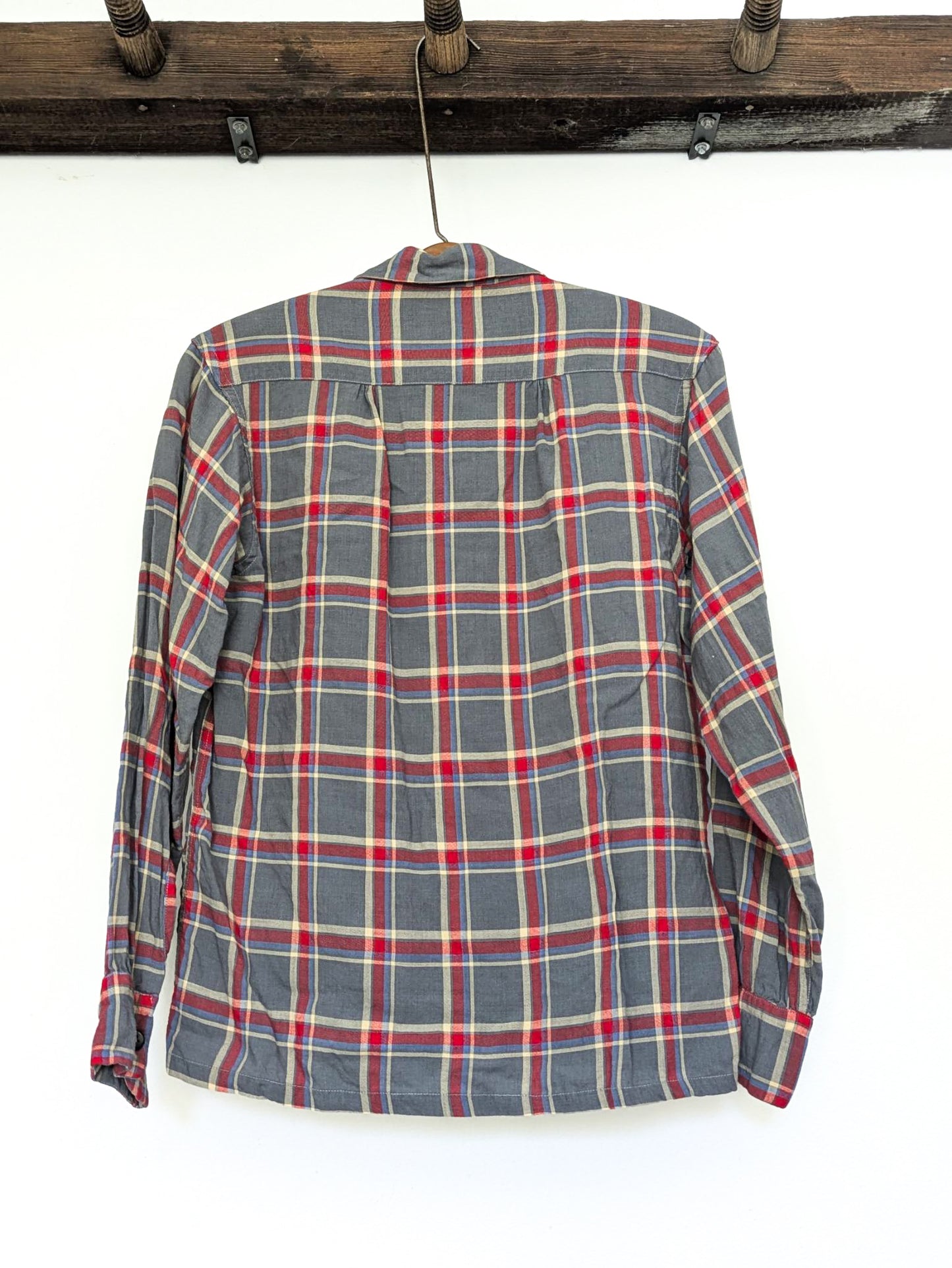 40s Plaid Pullover