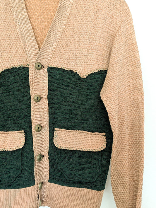 30s/40s Two Tone Cardigan