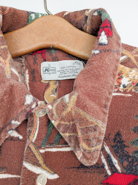 Woodlands Novelty Flannel