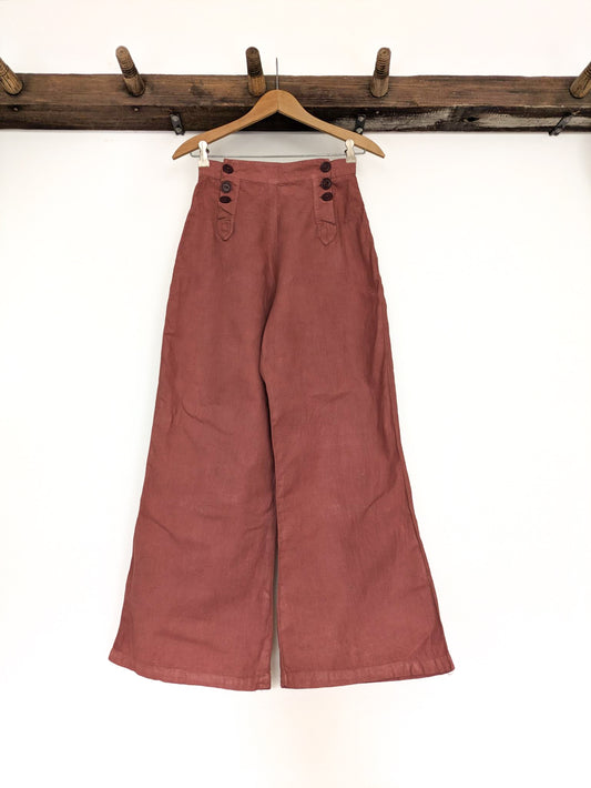 1930s Fall Front Pants