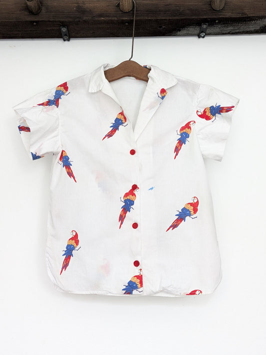 Vintage Parrot Novelty Top