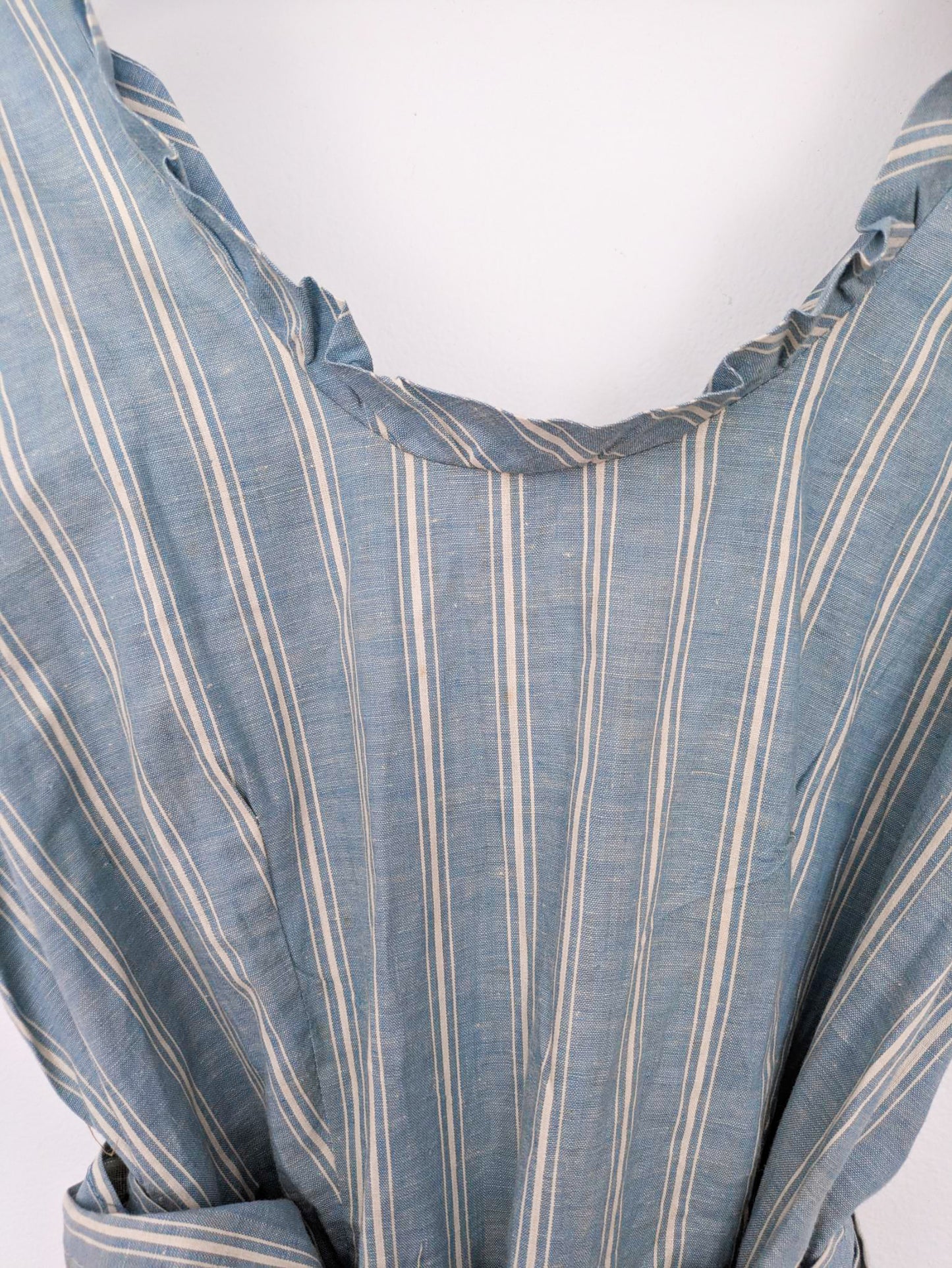 Almost Deadstock Striped Chambray Dress