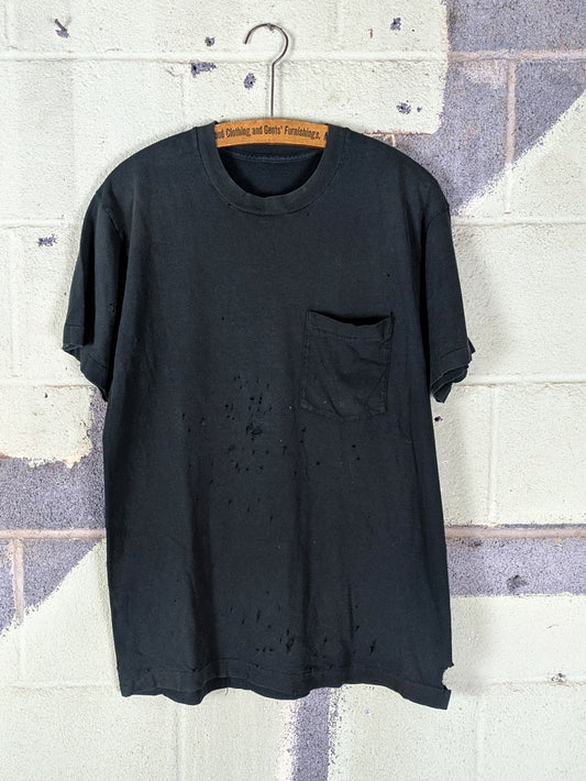 Distressed Pocket Tee