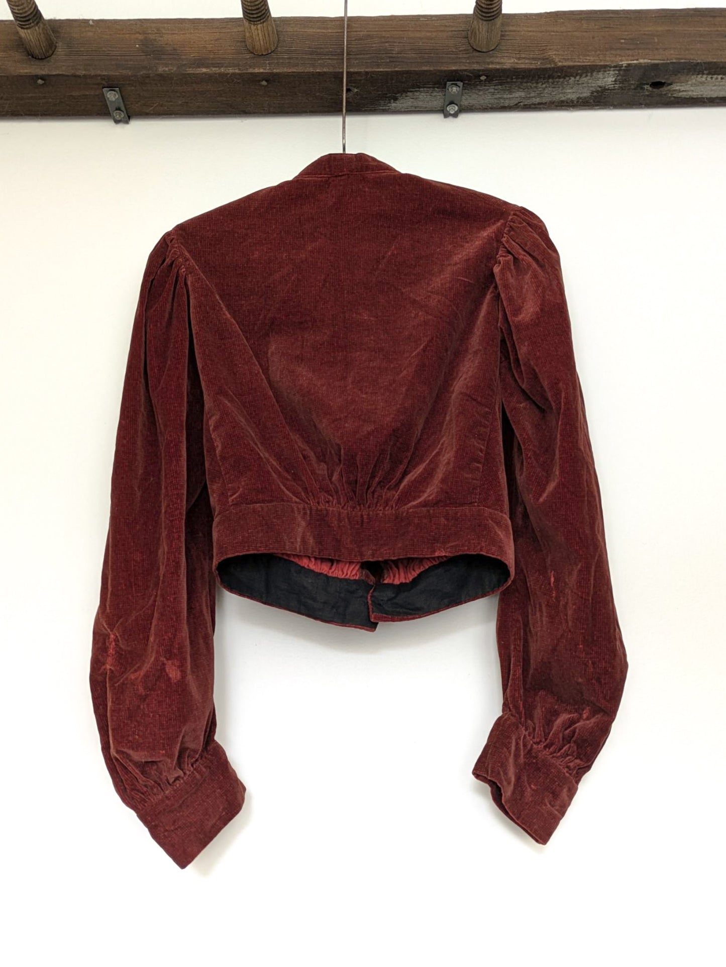 Victorian Velvet Blouse