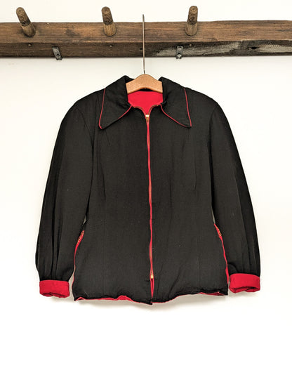 40s Reversible Cotton Jacket