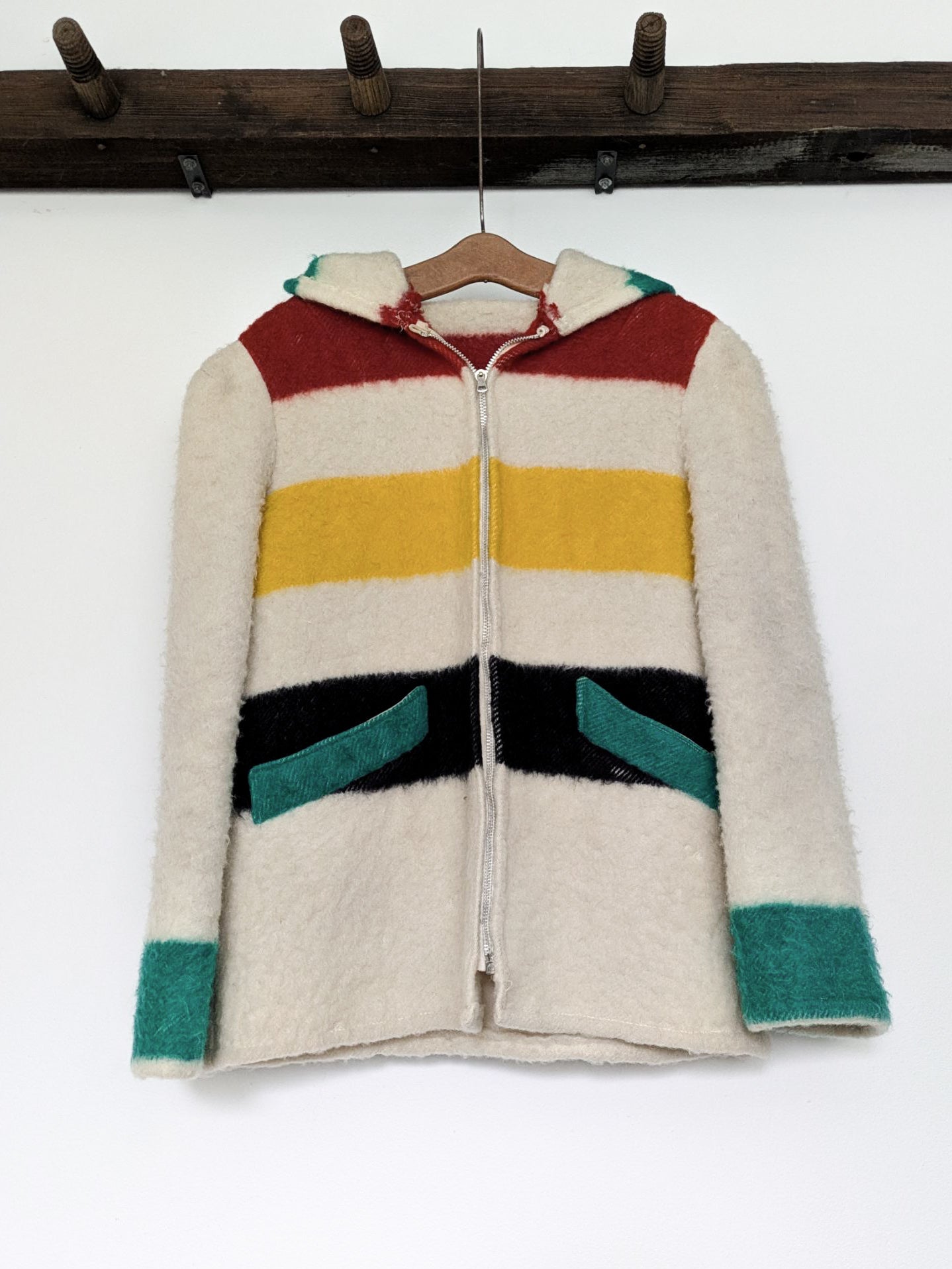 1930s Hudson Bay Blanket Coat