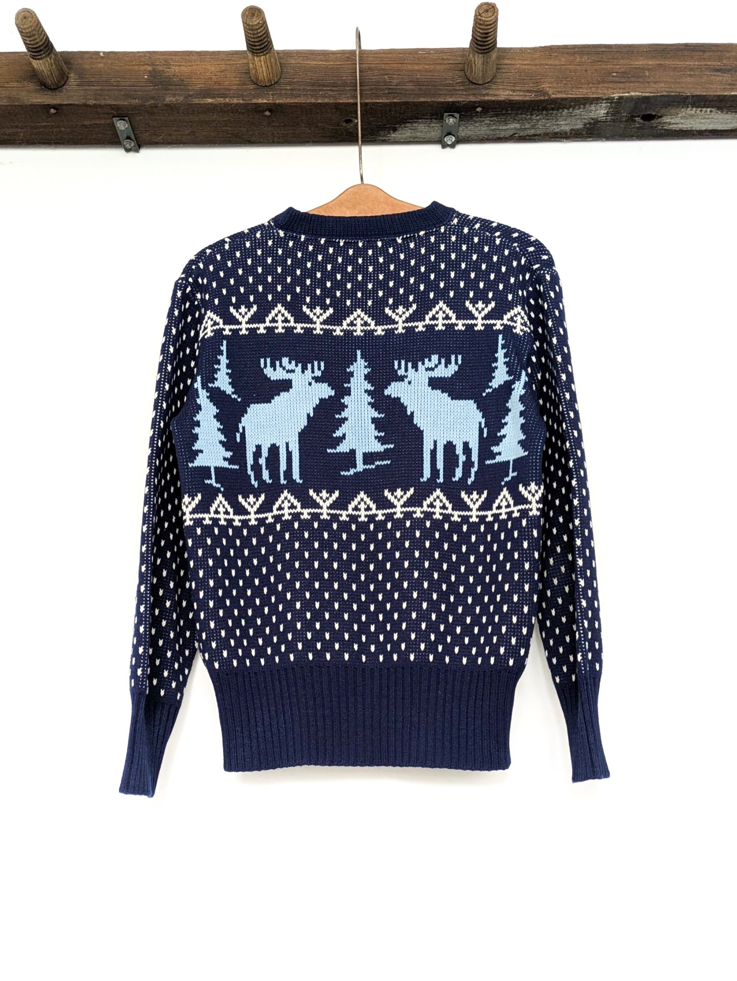 70s Does 40s Jacquard Sweater