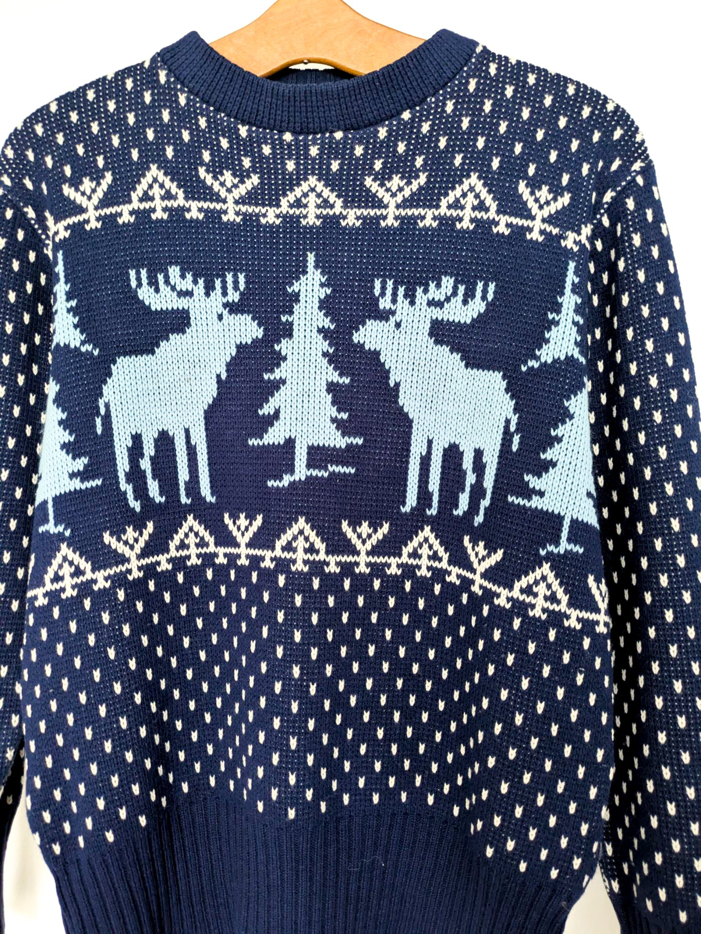 70s Does 40s Jacquard Sweater