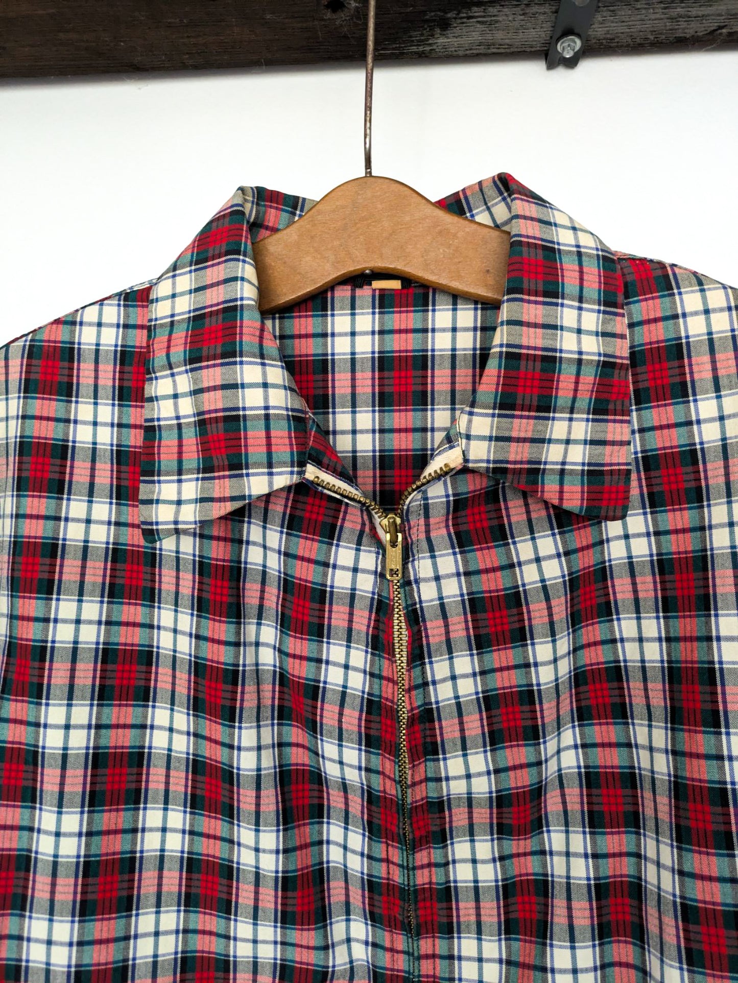 Unisex 40s/50s Plaid Jacket