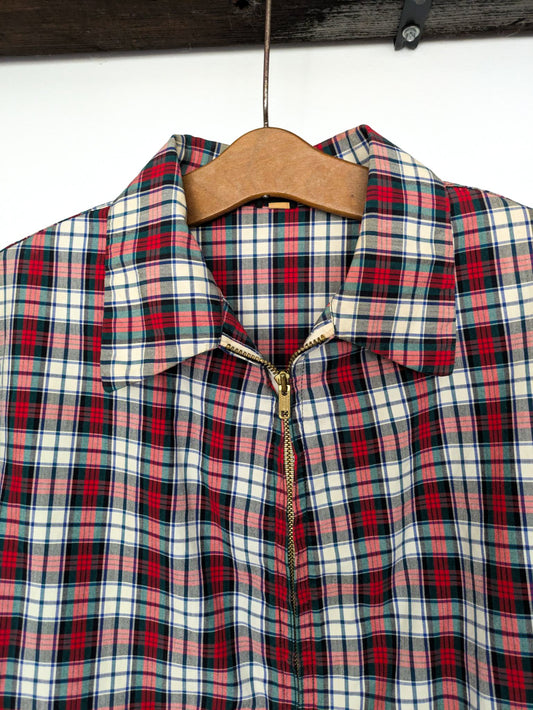 Unisex 40s/50s Plaid Jacket