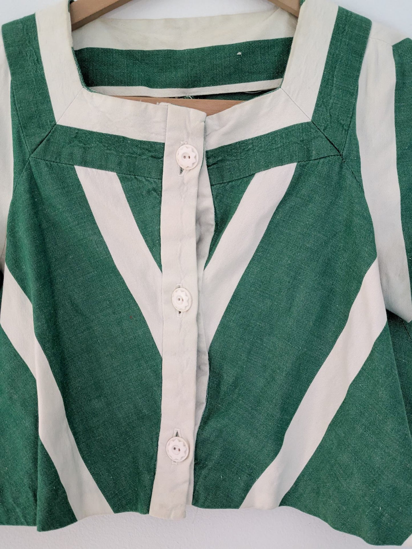 40s 50s Cropped Blouse