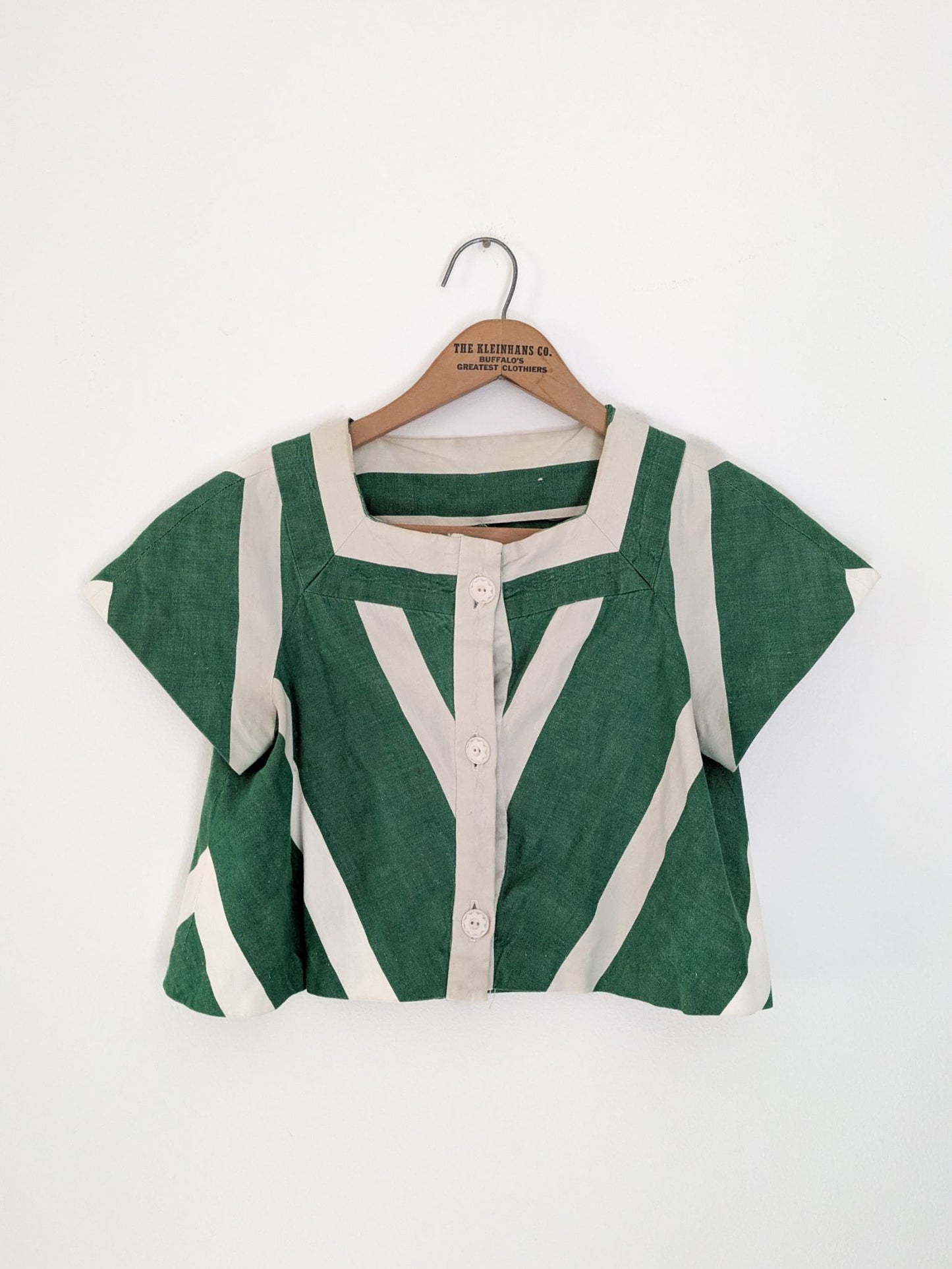 40s 50s Cropped Blouse