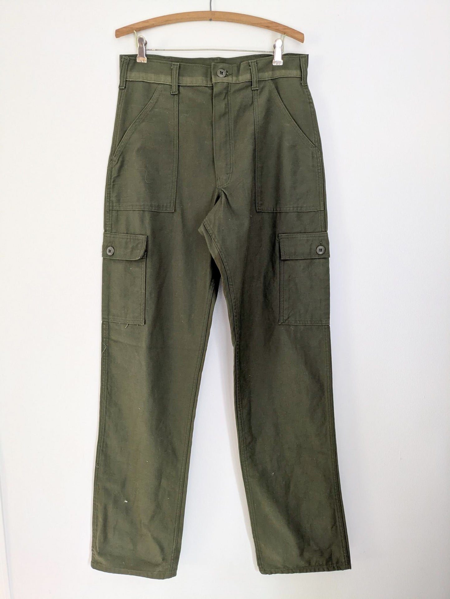 Deadstock Cotton Military Pants