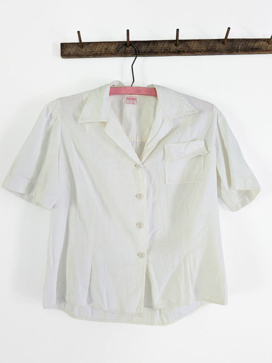 40s Cotton Blouse