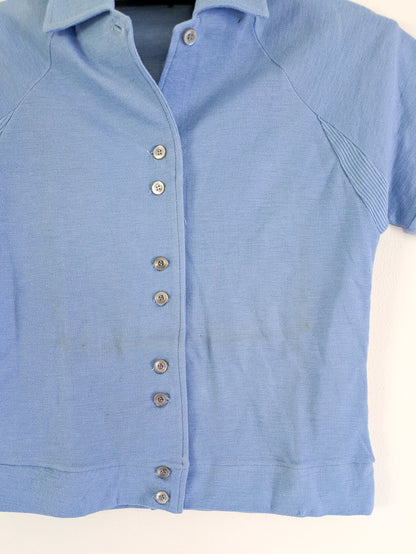 Deadstock Cotton Button Up